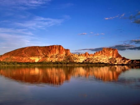 Rainbow Valley F - water, scenery, beautiful, photography, landscape, photo, wide screen, Austrailia, nature, lake