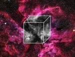 cube in space