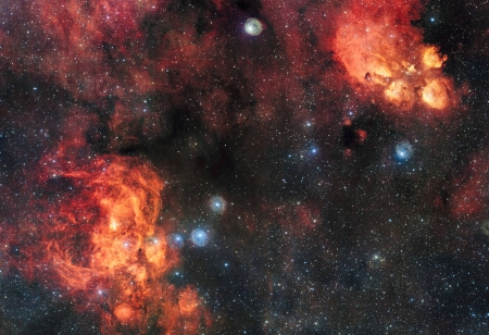 NGC 6357 The Lobster Nebula