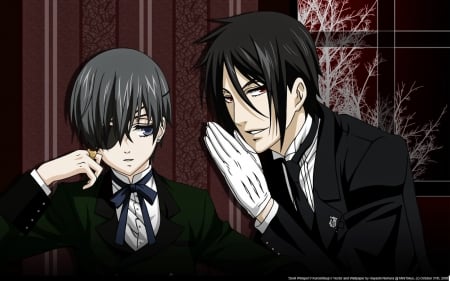 Master and Butler - Kuroshitsuji, Ciel, Black Butler, Sebastian