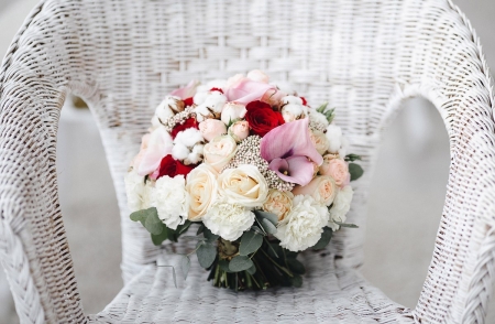 ♥ - wedding, flowers, bouquet, soft