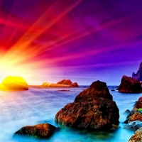 Dazzling Ocean Sunset