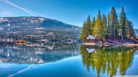 Red Lake Toiyabe National Forest - lakes, nature, toiyabe national park, california, red lake