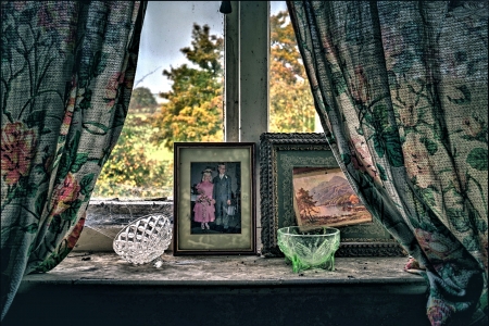 Still Life - pretty, still life, window, curtain