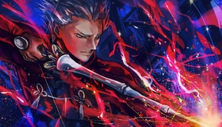 Shoot - heroic spirit, servant, shiro emiya, fate stay night, archer, faker, anime, counter guardian, wrought iron hero, manga