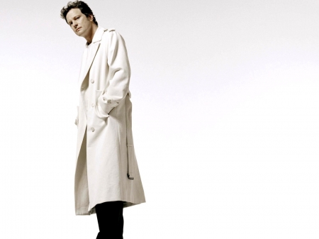 Colin Firth - Colin Firth, actor, white, winter, autumn, man