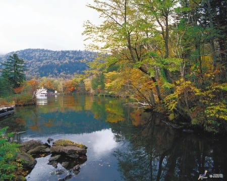 Lake Akan - japan, nature, scenery, lake, japanese