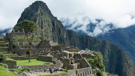 Machu Picchu - ancient, old, Machu Picchu, architecture, South American