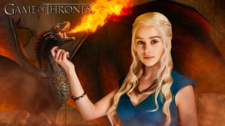 Game of Thrones - fun, emilia clarke, entertainment, cool, tv series, game of thrones