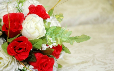 Beautiful Flowers - flowers, bouquet, roses, bloom