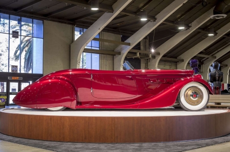 Custom 1936 Packard Named â€œAmericaâ€™s Most Beautiful Roadsterâ€ at 2017 Grand National Roadster Show - classic, custom, roadster, whitewalls