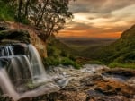 Moran's Falls, Lamington Nat'l. Park, Australia