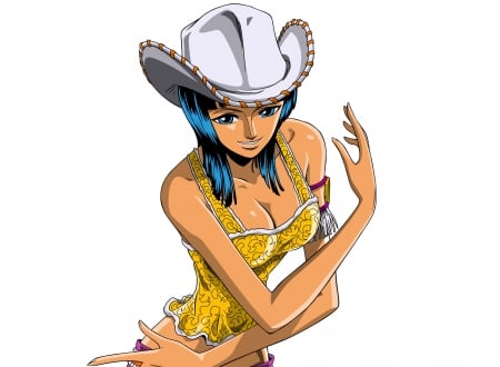 Cowgirl Nico.. - fun, anime, cartoon, female, digital art, brunettes, western, girls, cowgirl, style, ranch