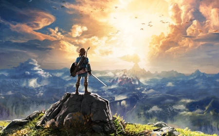 The Legend of Zelda: Breath of the Wild - Breath, force, triforce, Wild, Zelda, tri, Link