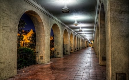 Arch Way - arches, beautiful, architecture, home, building, Arch Way