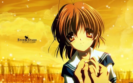 will you... - anime, nagisa, wallpaper, clannad