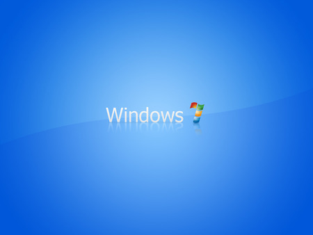 Wallpaper 127 - Windows 7 - white, microsoft, windows 7, vista logo, blue, windows, seven, 7