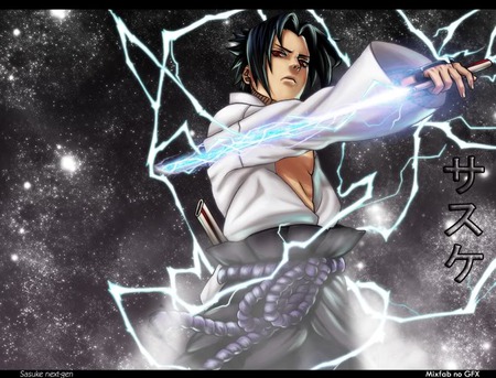 Uchiha Sasuke Naruto: Shippuden chidori wallpaper