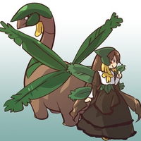 Tropius and Rozen Maiden