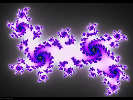 mandelbrot dragon purple lm fractal wallpaper - white, purple, blue, black, gray