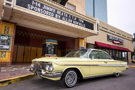 1961-Chevrolet-Impala - lowrider, bowtie, yellow, gm, classic