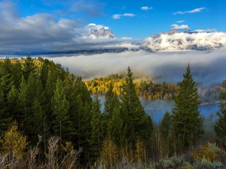 Snake River Overlook, Grand Teton, Wyoming