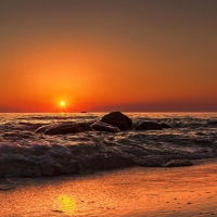 Beauty of the Sea Sunset