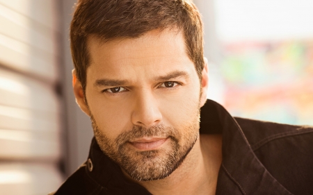 Ricky Martin - singer, face, latino, Ricky Martin, man