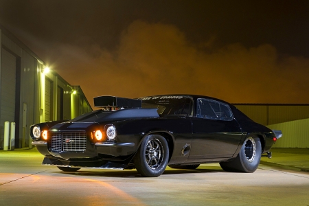 1972-Sinister-Split-Bumper-Camaro - Bowtie, GM, Pro Street, Classic