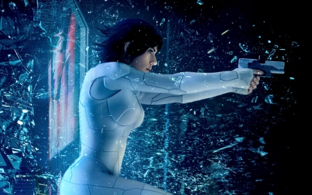 Ghost in the Shell - ghost, 2017, shell, movies