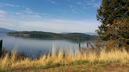 Lake Pend Oreille, Idaho - Mountains, Water, Lakes, Nature