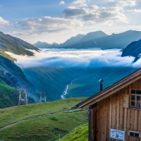 Refuge in Pitztal, Austria