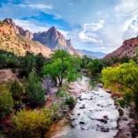 river in nature