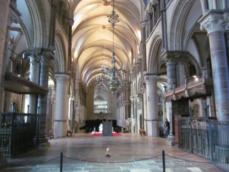 Cathedral Interior - stonework, historic, cathedrals, worship, religious