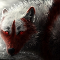 Fantasy wolf