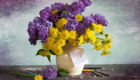 Still Life - pretty, still life, flower, vase