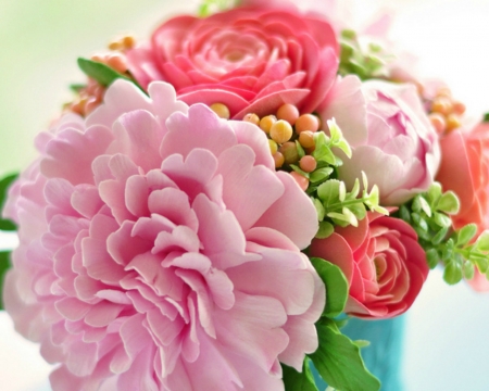 Beautiful Flowers - flowers, petals, pink, nature