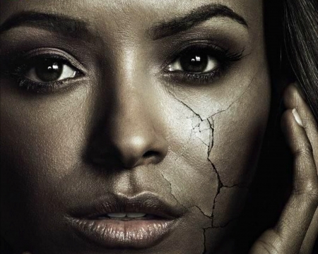 The Vampire Diaries (TV Series 2009– ) - Kat Graham, poster, tv series, girl, eyes, actress, witch, fantasy, the vampire diaries, woman, face, bonnie