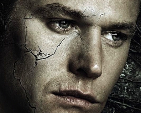 The Vampire Diaries (TV Series 2009– ) - poster, tv series, eyes, Zach Roerig, man, human, fantasy, the vampire diaries, face, matt