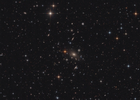 Galaxy Cluster Abell 2666 - fun, stars, cool, galaxies, space