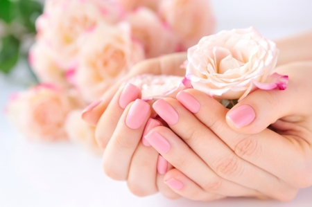 * - hands, nails, flowers, soft