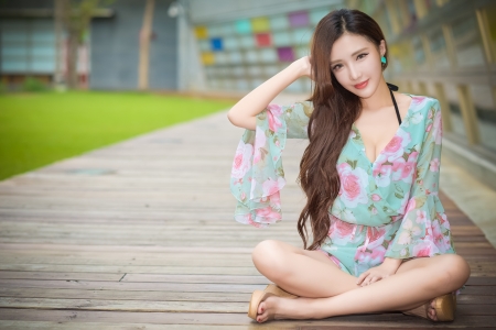 Unknown Model - woman, lady, asian, model, babe