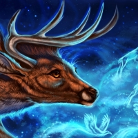 Fantasy deer