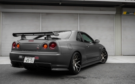 Nissan Skyline GTR R34 - r34, skyline, car, tuner, japanese, gtr, nissan