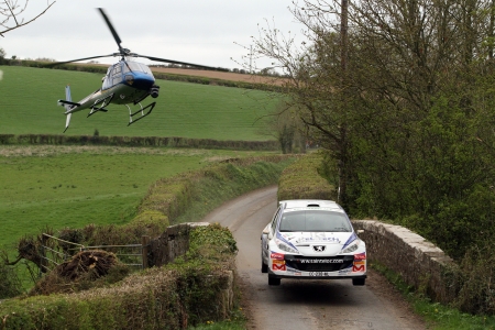 Rally - sports, helicopters, ireland, rally cars, peugeot, auto, helicopter view, car, rally, motorsports