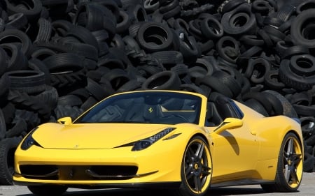 2012 Ferrari 458 Spider By Novitec Rosso - Ferrari, 2012, car, Novitec Rosso, Spider, 458