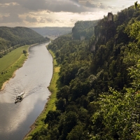 The River Elbe,Germany