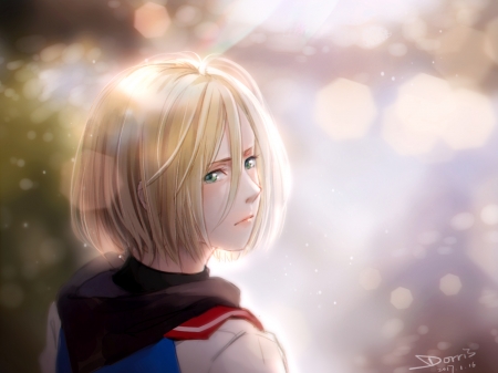 Yuri Plisetsky - yurio, beautiful, Yuri on Ice, Anime, Male, Yuri Plisetsky