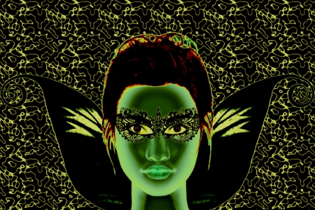 Wicked Fairy - Photoshop, Wicked, Fairy, Filters, Green, Abstract