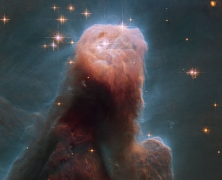 The Cone Nebula from Hubble - space, fun, galaxies, stars, cool, nebula